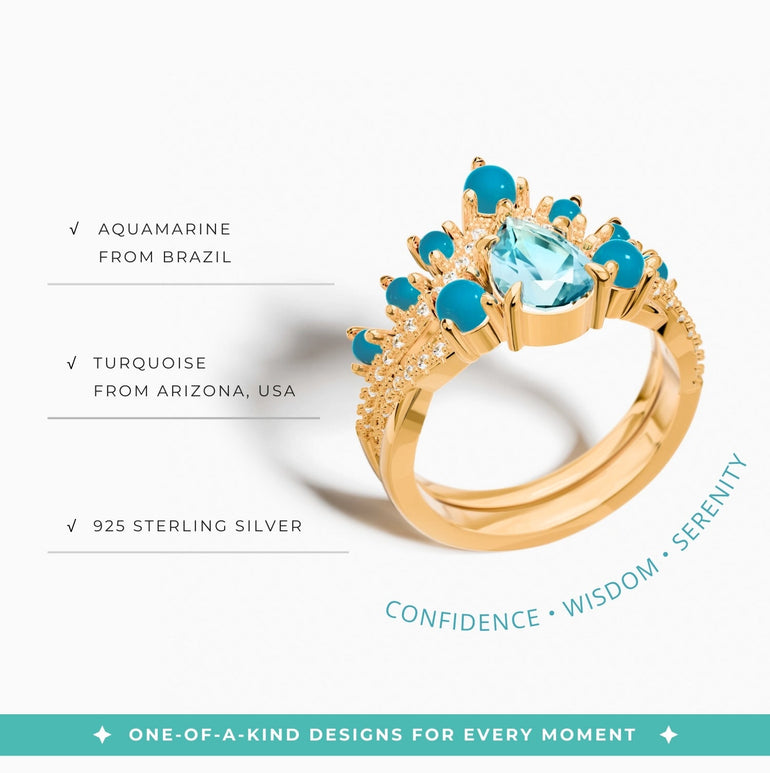 Tide Queen Ring - Serene Western