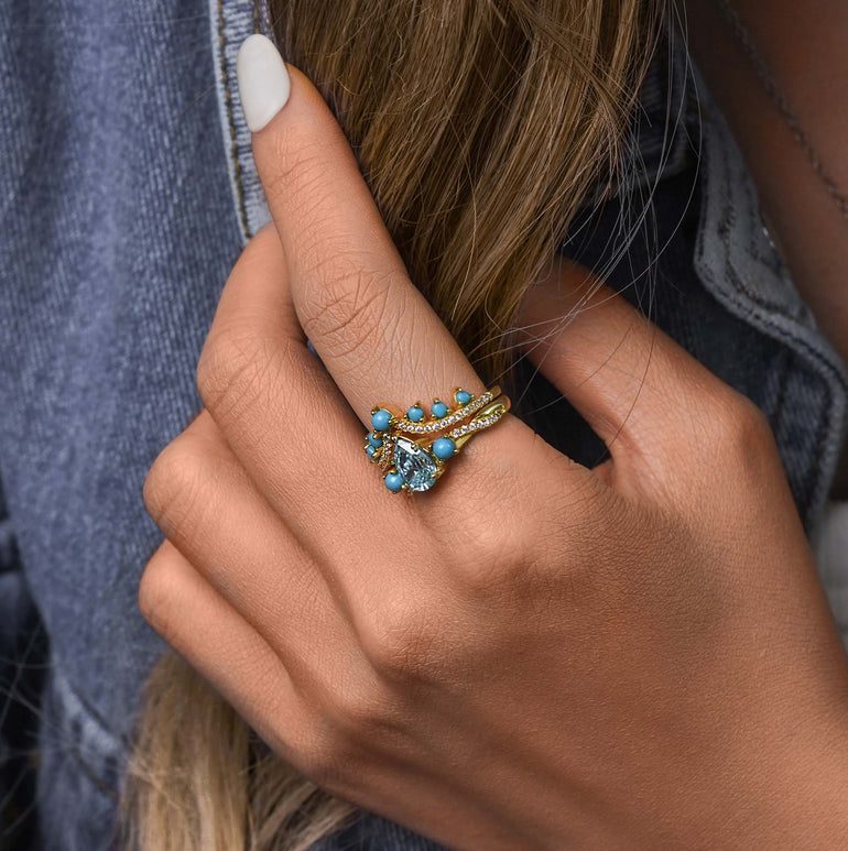 Tide Queen Ring - Serene Western