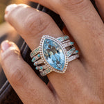 Tidecrest Ring - Aquamarine - Serene Western thumbnail