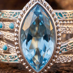 Tidecrest Ring - Aquamarine - Serene Western thumbnail
