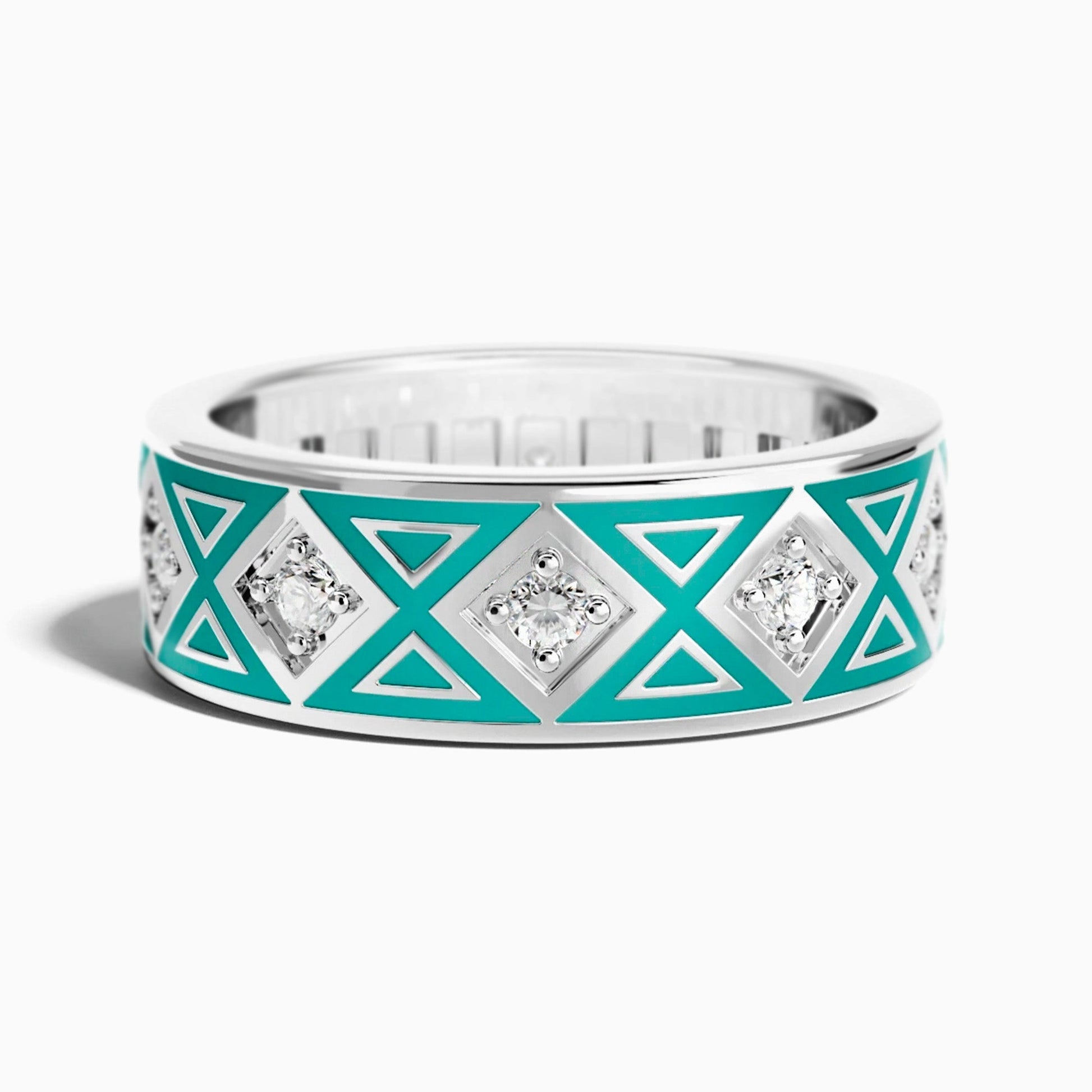 Totem Gleam Ring - Moissanite - Serene Western