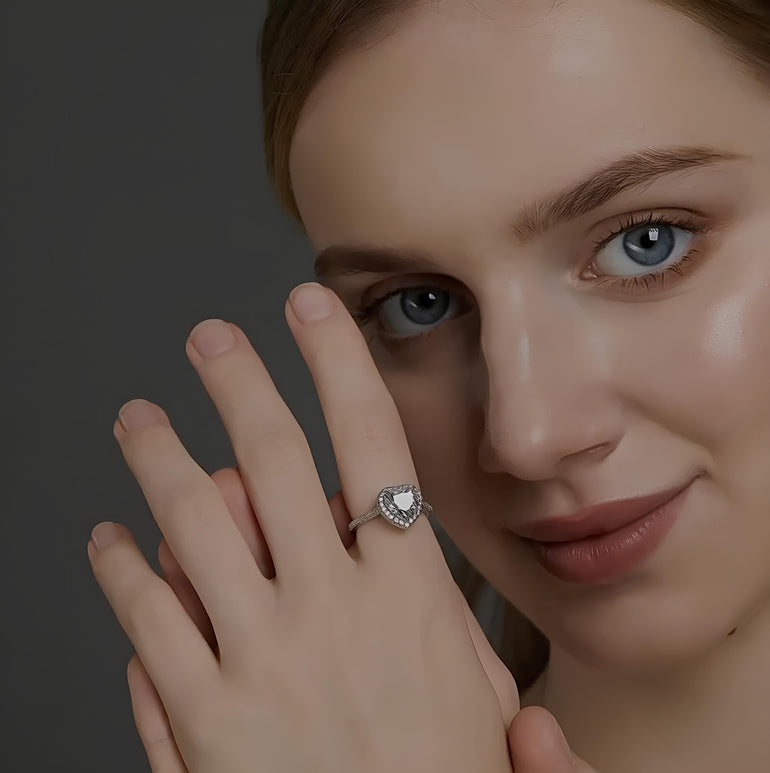 True Love Ring - Moissanite - Serene Western