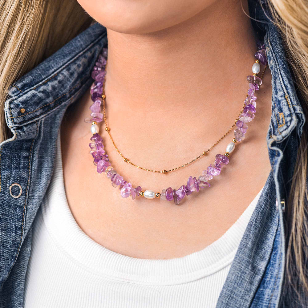 Twilight Bloom Necklace - Serene Western