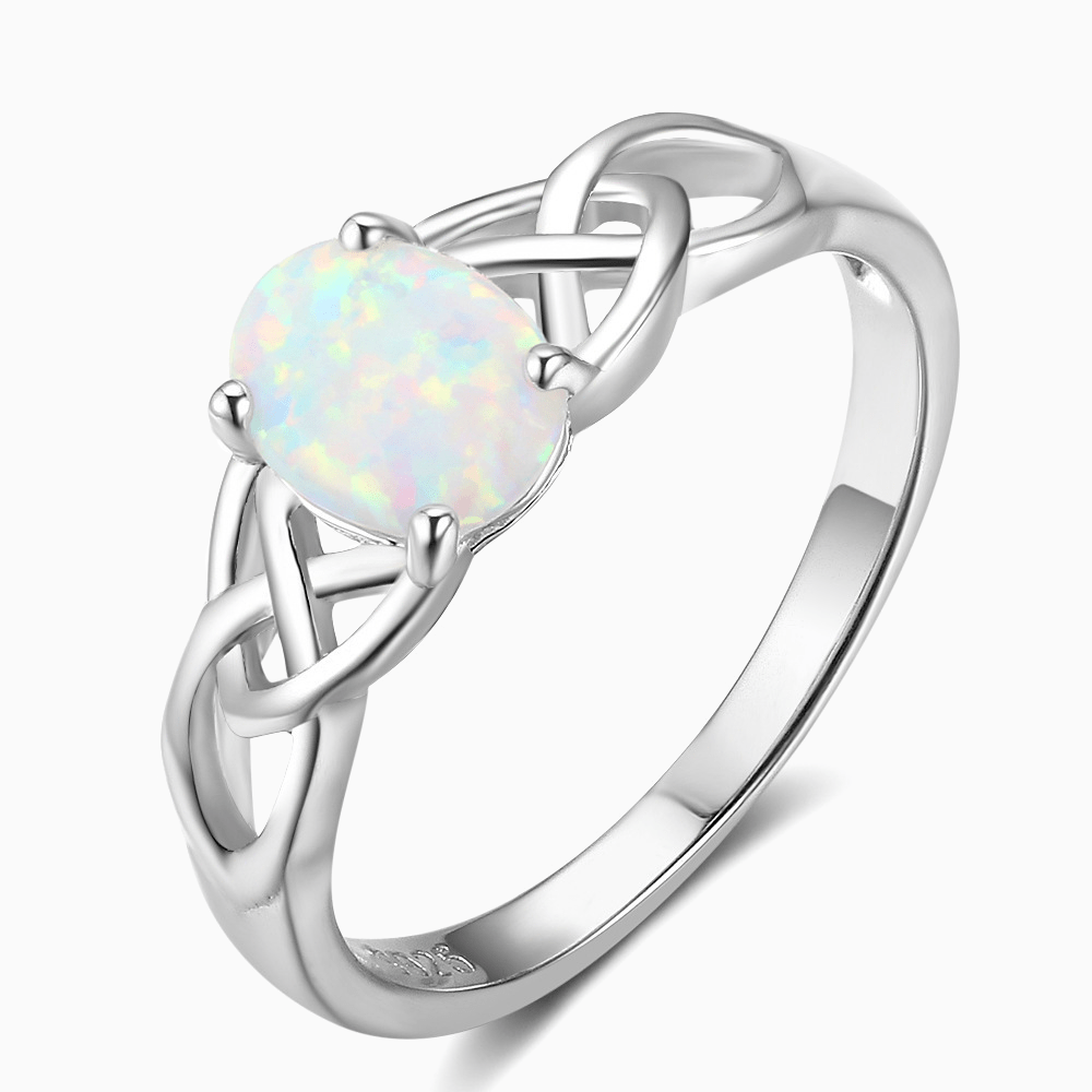 Twilight Garden Ring - Opal - Serene Western