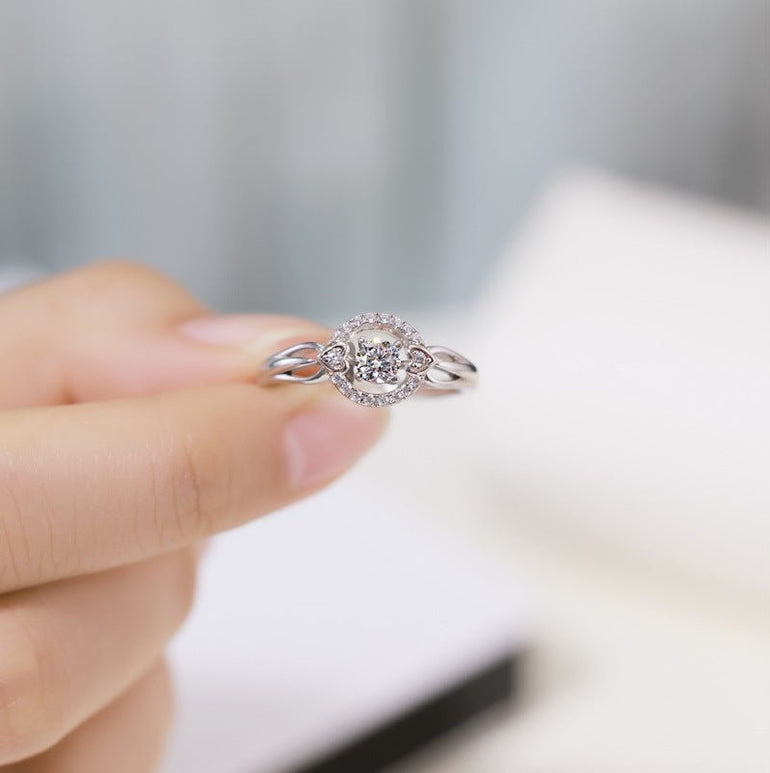 Twirl of Love Ring - Moissanite - Serene Western