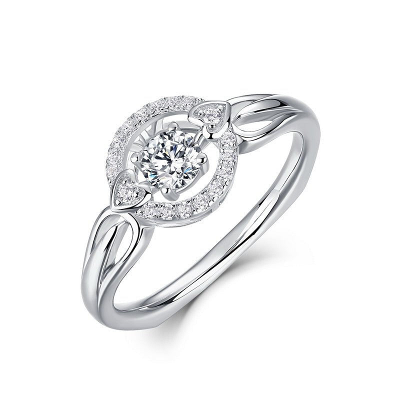 Twirl of Love Ring - Moissanite - Serene Western