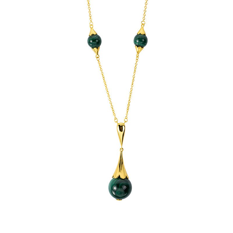 Verdant Cascade Necklace - Serene Western