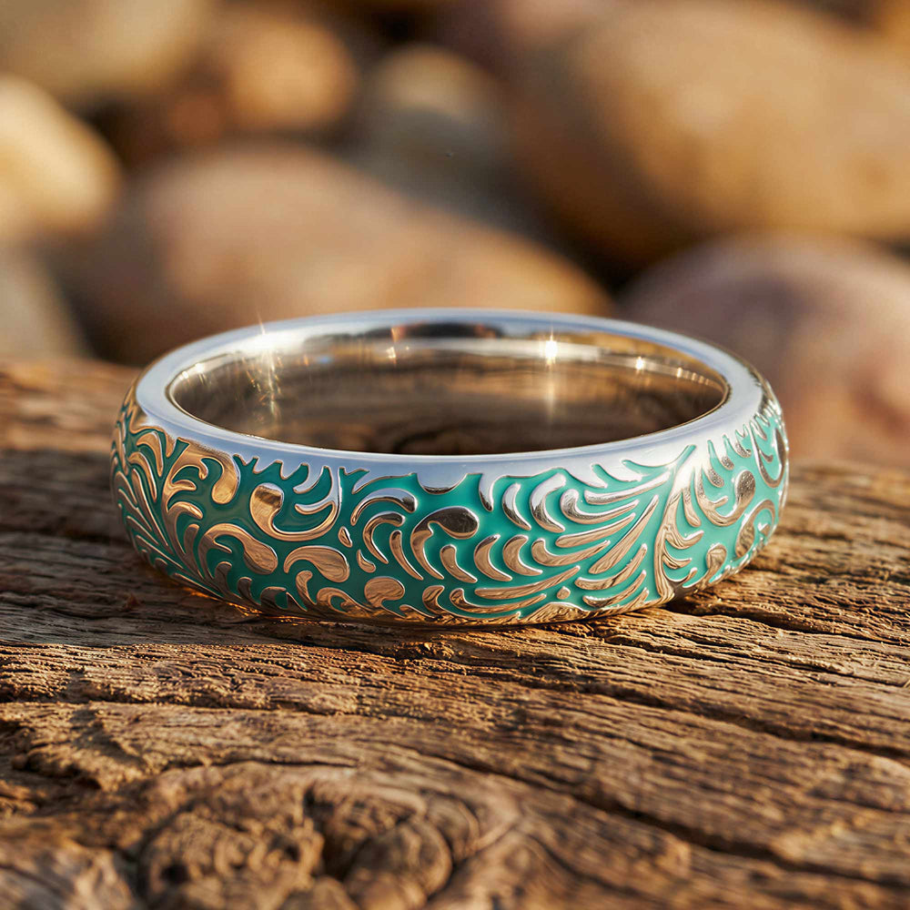 Verdant Current Ring - Serene Western