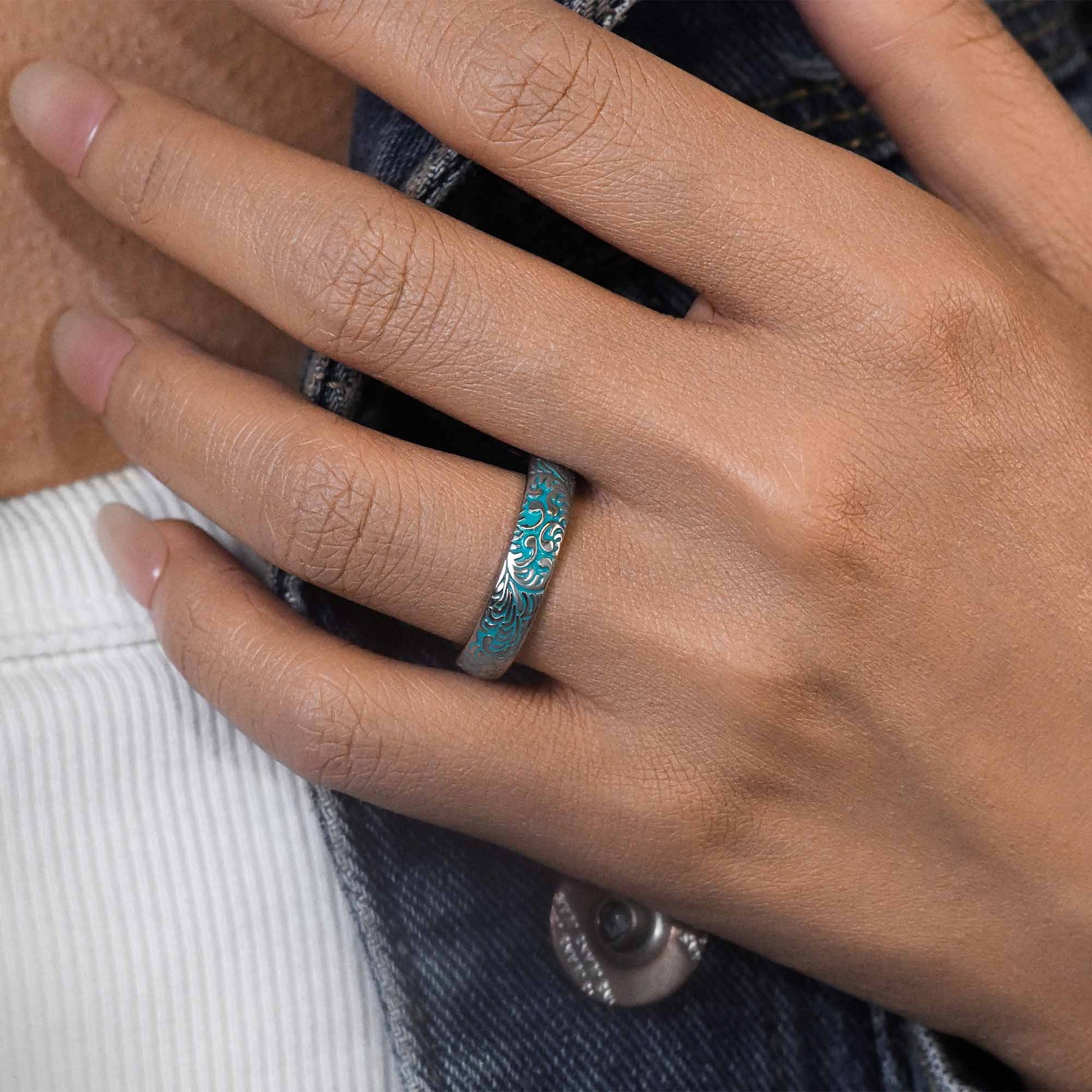 Verdant Current Ring - Serene Western