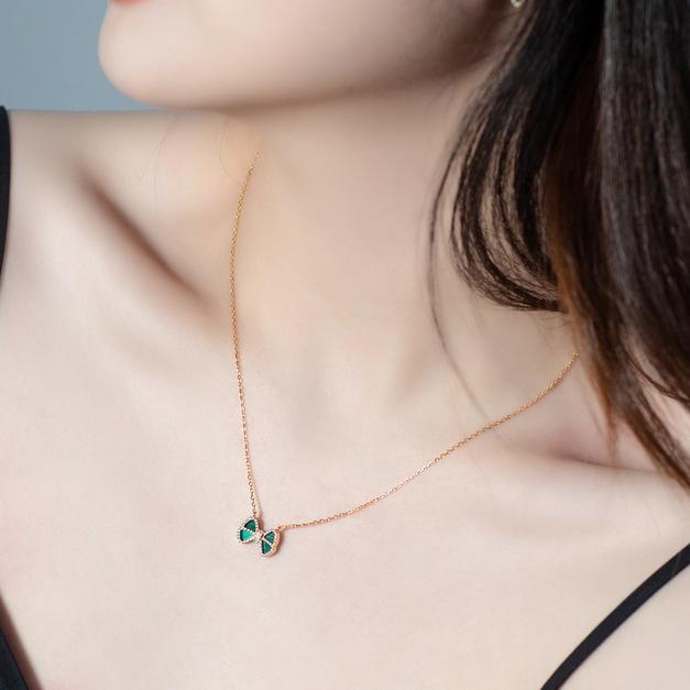Verdant Ribbonette Necklace - Serene Western
