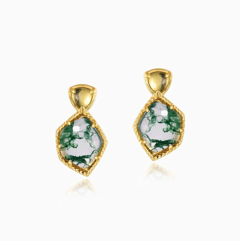Verdure Frame Earrings - Serene Western