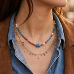 Vibrant Heritage Necklace - Serene Western thumbnail