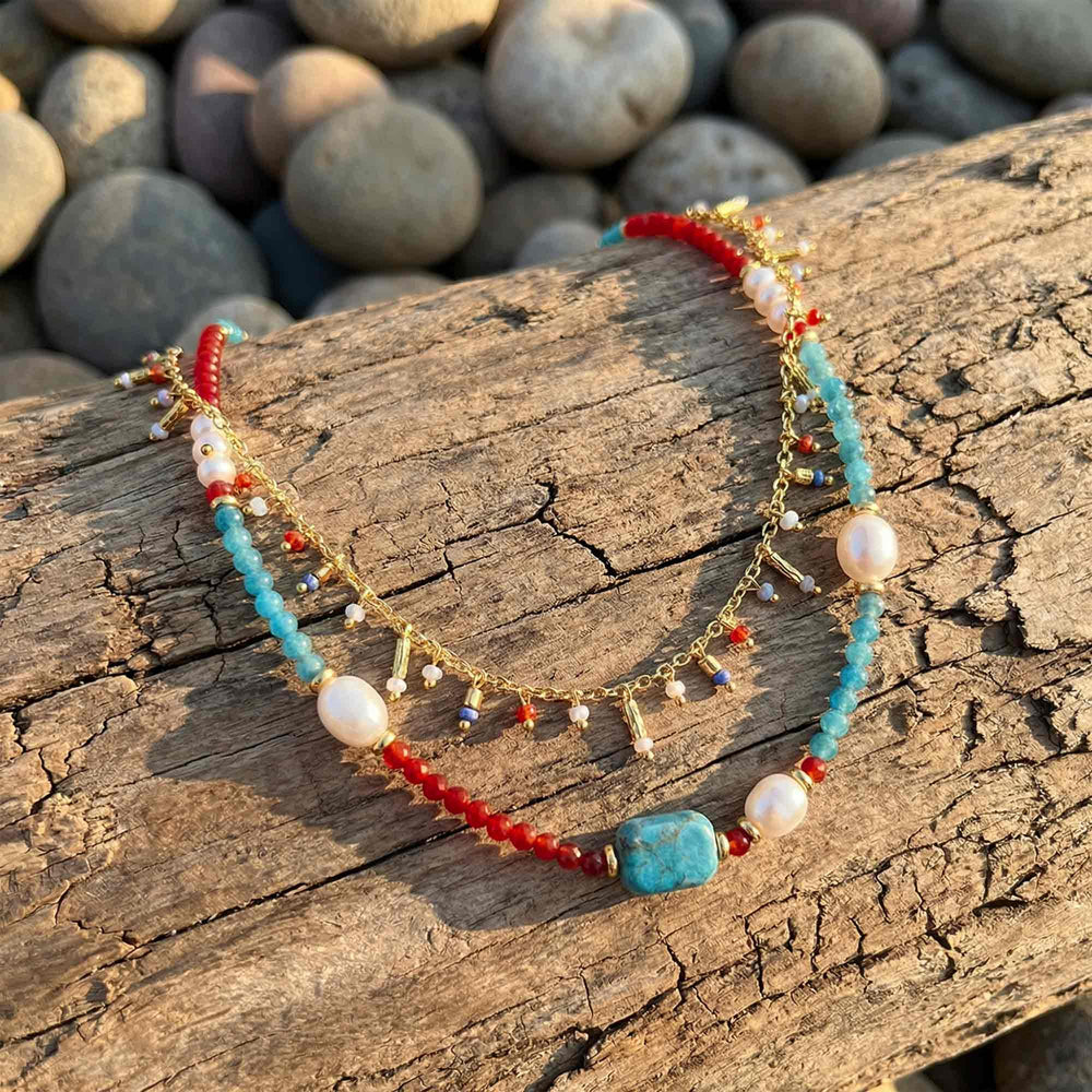 Vibrant Heritage Necklace - Serene Western