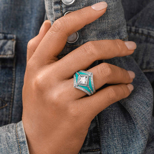 Wild Heart Ring - Moissanite - Serene Western