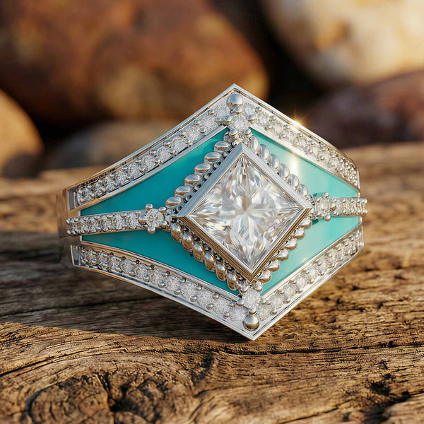 Wild Heart Ring - Moissanite