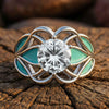 Wild Surges Ring - Moissanite