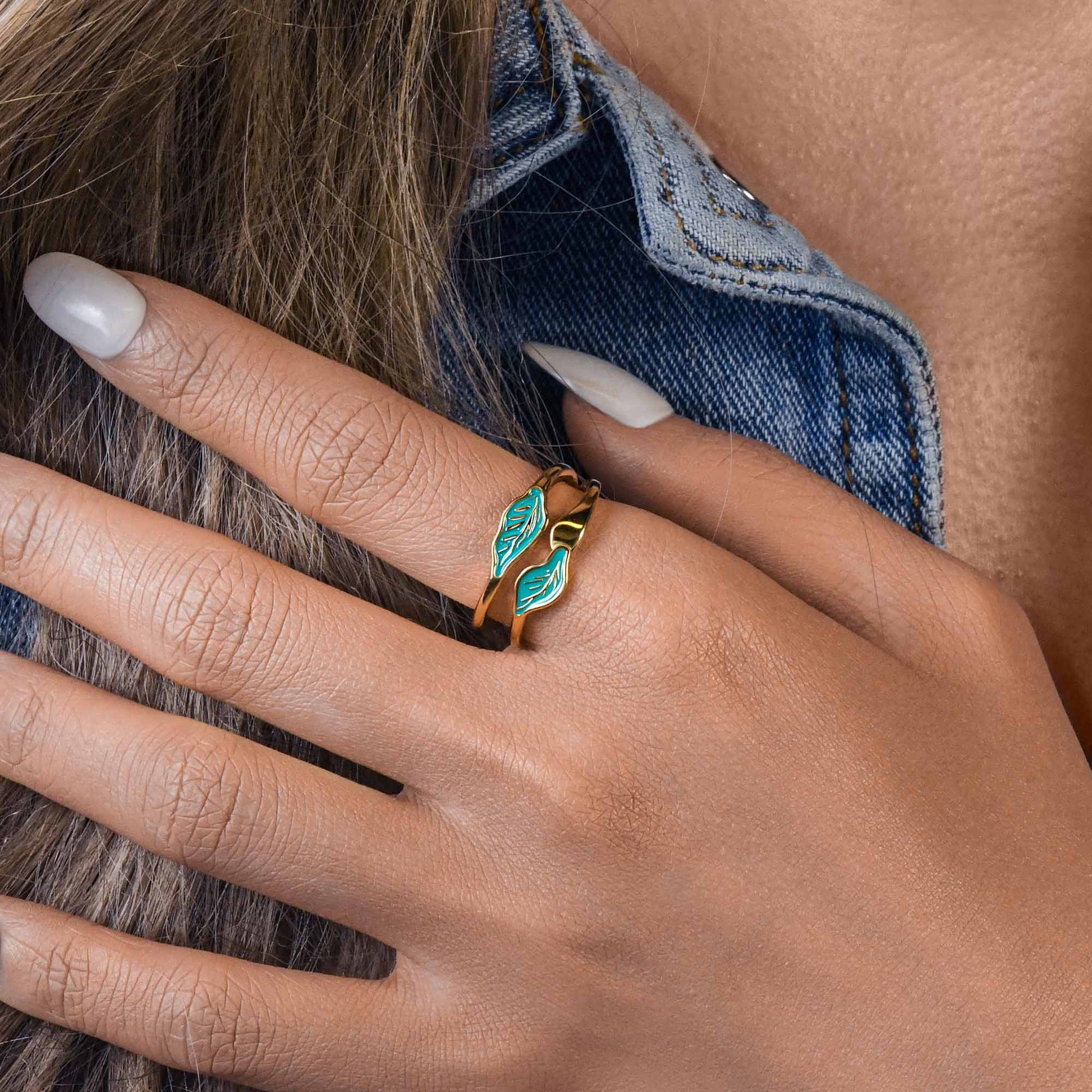 Willow Crest Ring - Turquoise - Serene Western