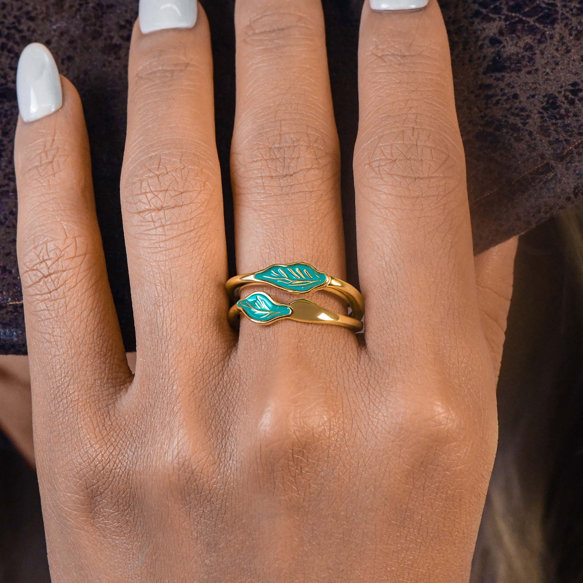 Willow Crest Ring - Turquoise - Serene Western