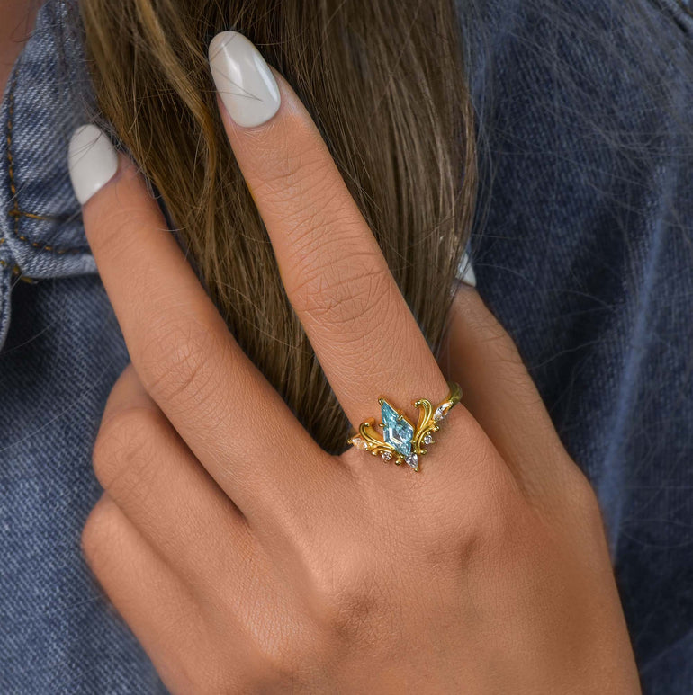 Willow Crest Ring - Turquoise - Serene Western