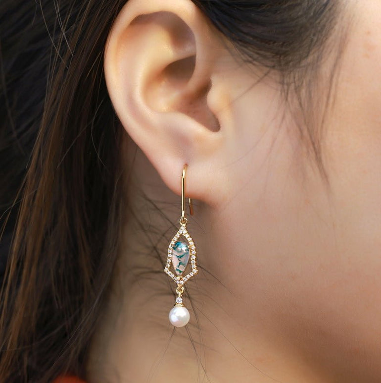 Willow Pearl Earrings - Serene Western